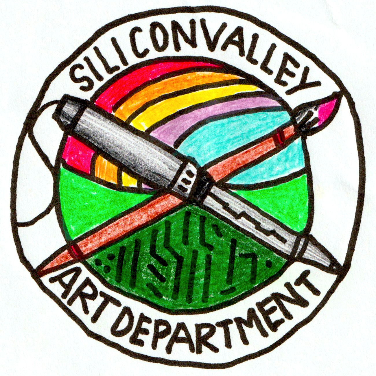 Silicon Valley Art Dept Logo